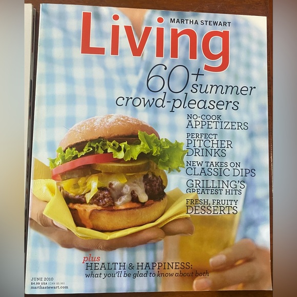 Set of 4 2010 Martha Stewart Living Magazines - Picture 4 of 6